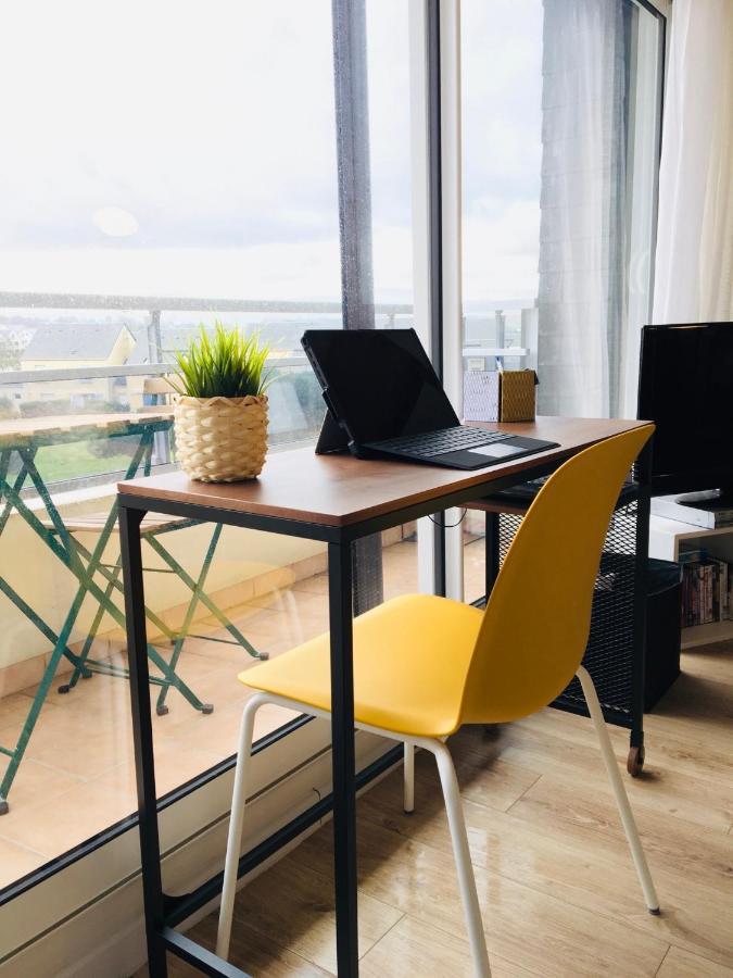 Bleu Sale - F2 Courseulles Avec Balcon Διαμέρισμα Εξωτερικό φωτογραφία